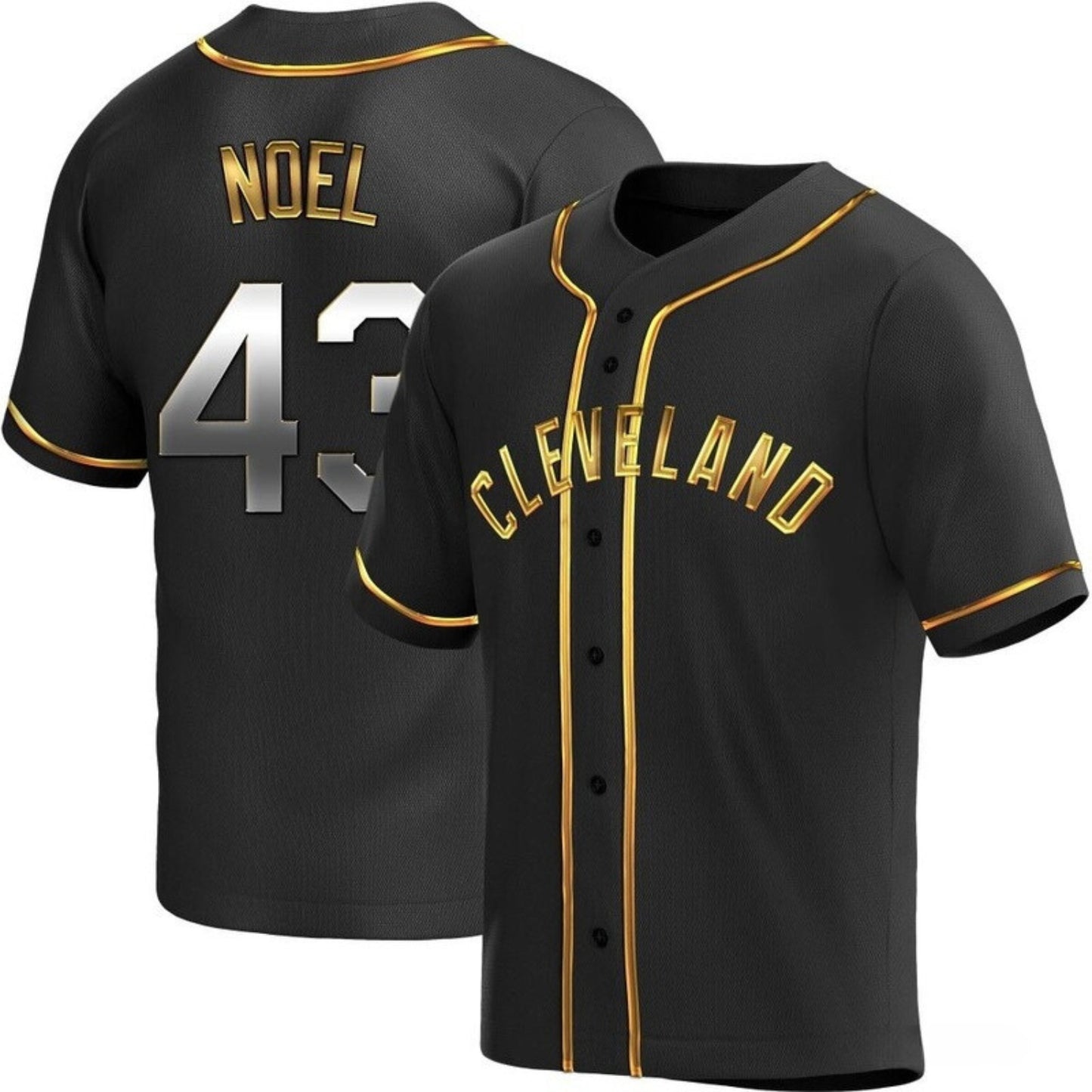 MLB Jhonkensy Noel Cleveland Guardians 43 Jersey