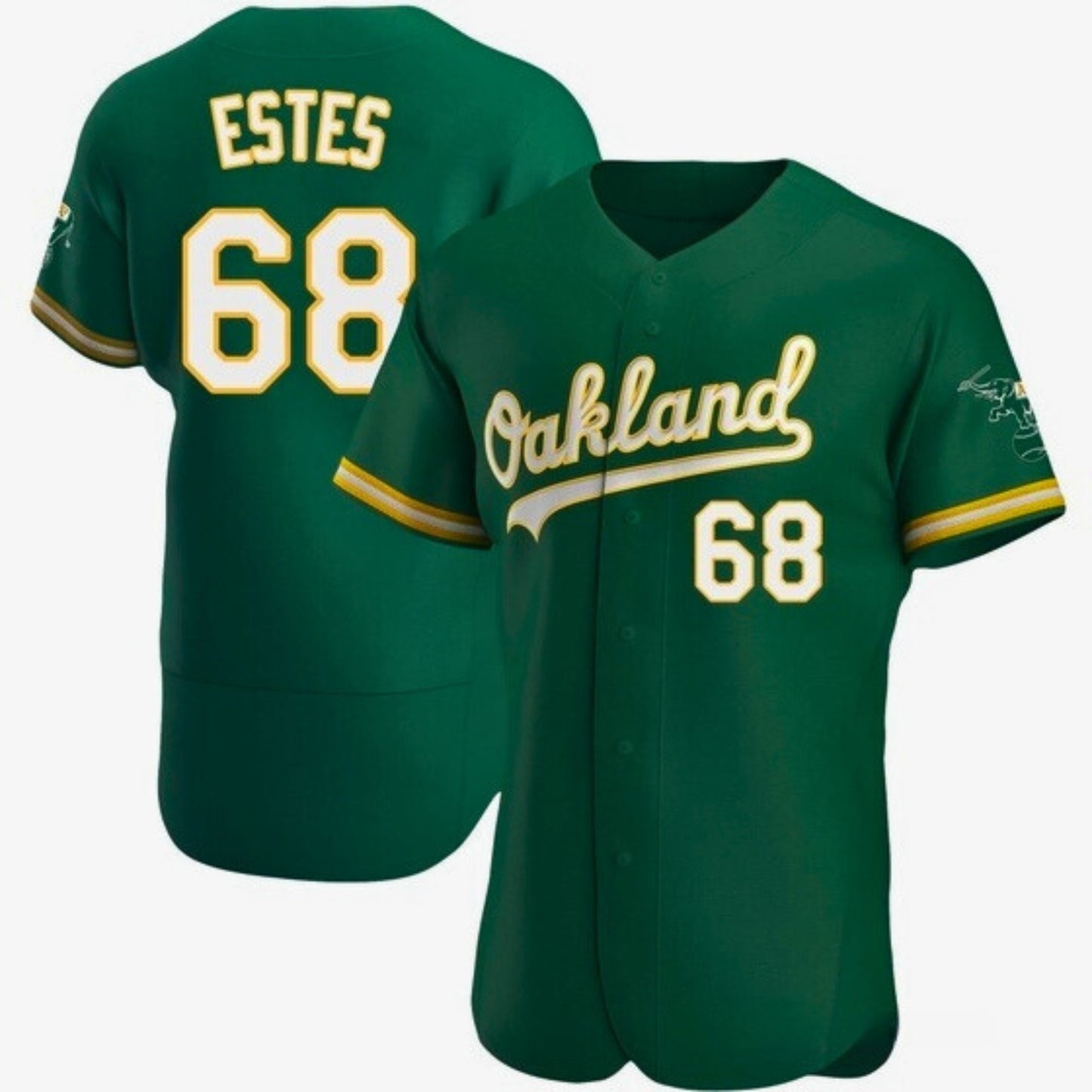 MLB Joey Estes Oakland Athletics 68 Jersey