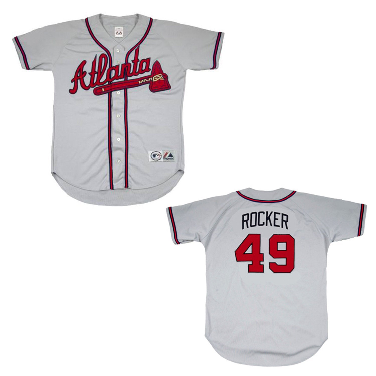 MLB John Rocker Atlanta Braves 49 Jersey – The Jersey King