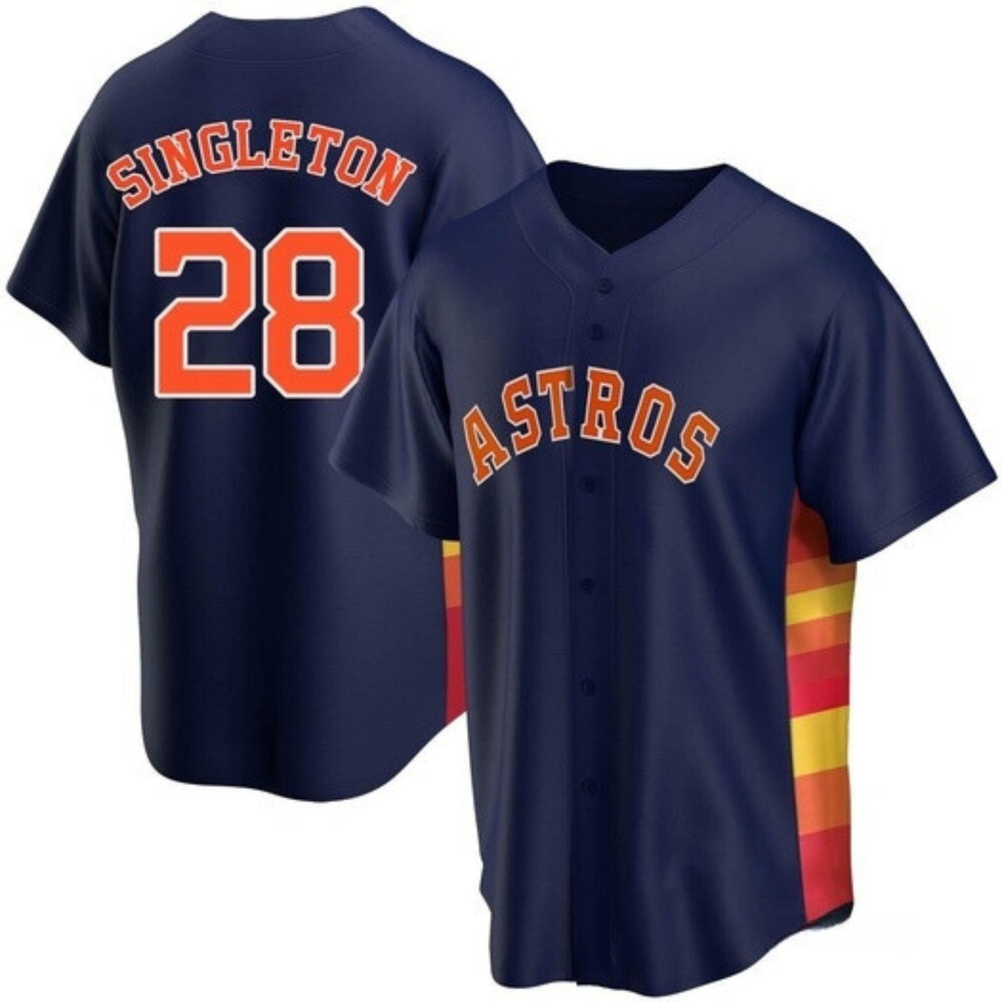 MLB Jon Singleton Houston Astros 28 Jersey