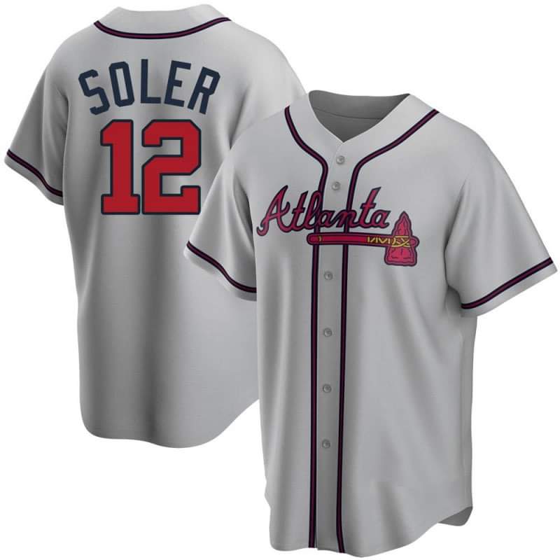 MLB Jorge Soler Atlanta Braves 12 Jersey