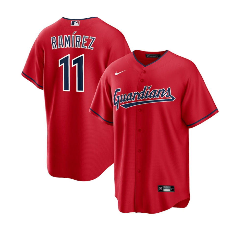 MLB Jose Ramirez Cleveland Guardians 11 Jersey