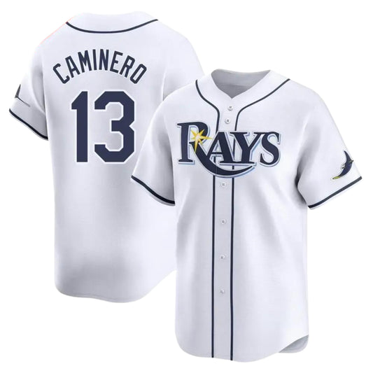 MLB Junior Caminero Tampa Bay Rays 13 Jersey