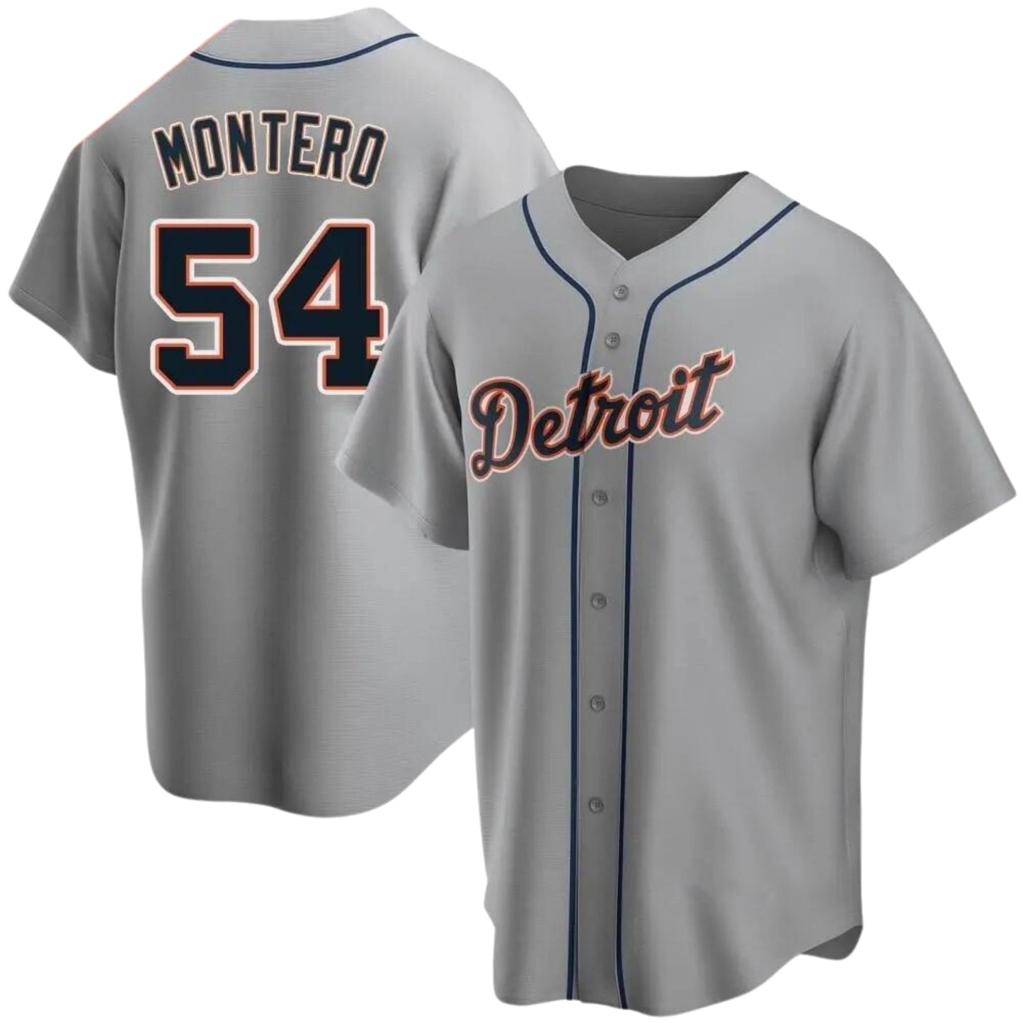 MLB Keider Montero Detroit Tigers 54 Jersey