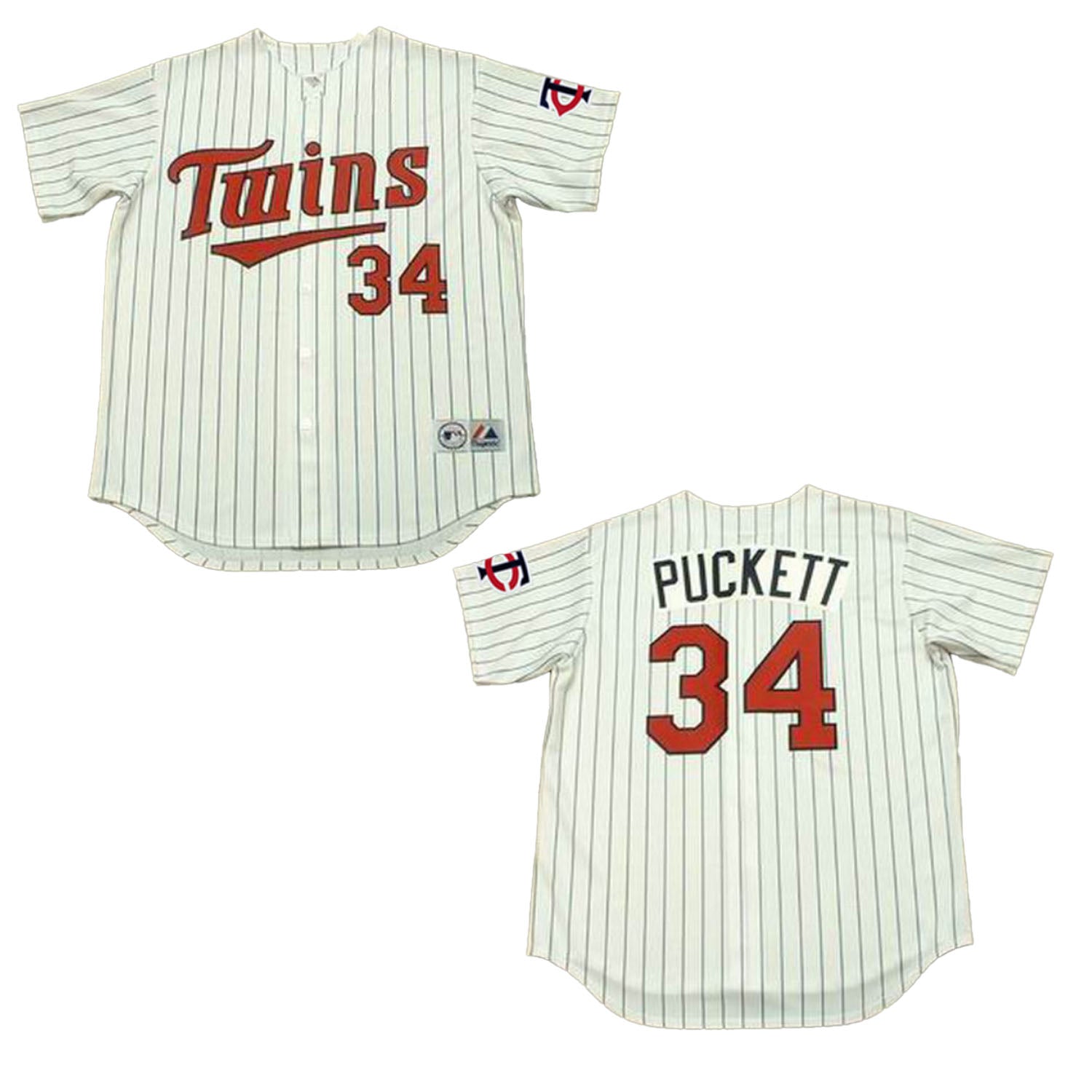 MLB Kirby Puckett Minnesota Twins 34 Jersey The Jersey King