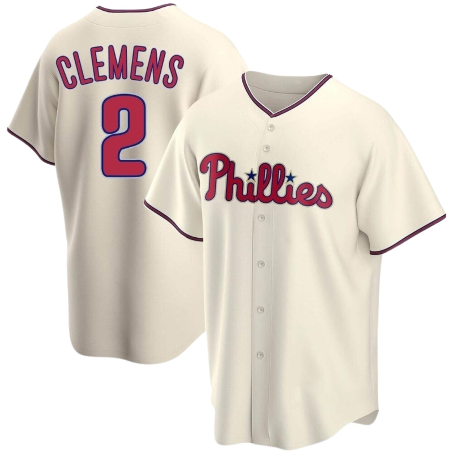 MLB Kody Clemens Philadelphia Phillies 2 Jersey