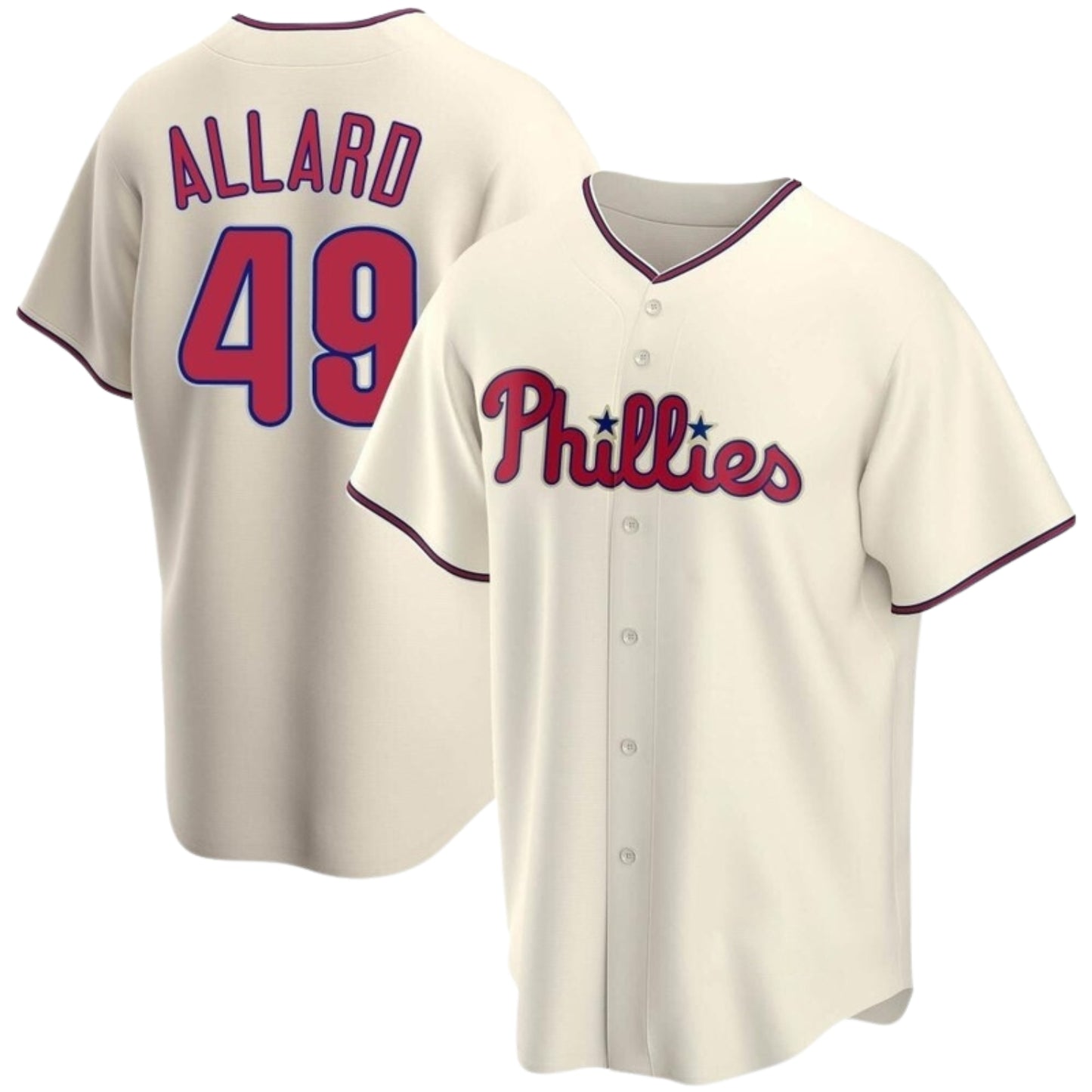 MLB Kolby Allard Philadelphia Phillies 49 Jersey