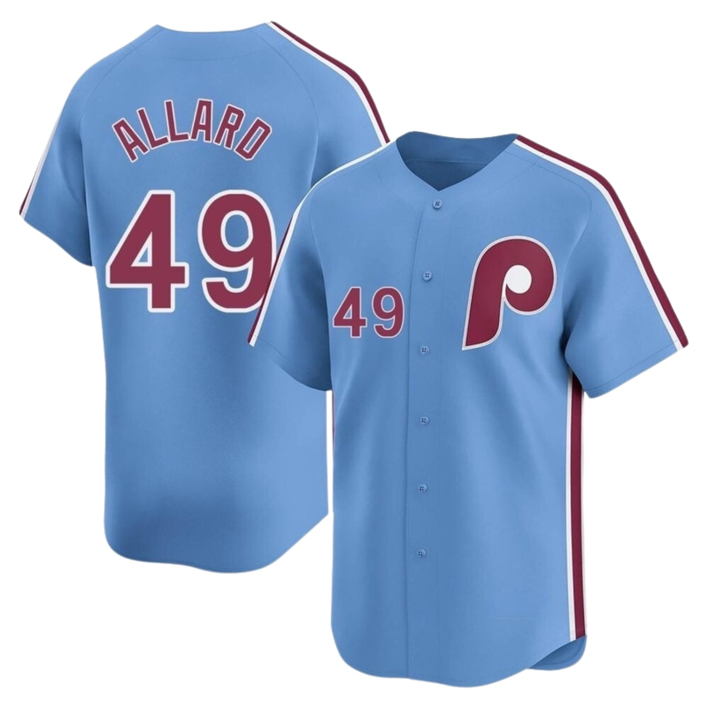 MLB Kolby Allard Philadelphia Phillies 49 Jersey