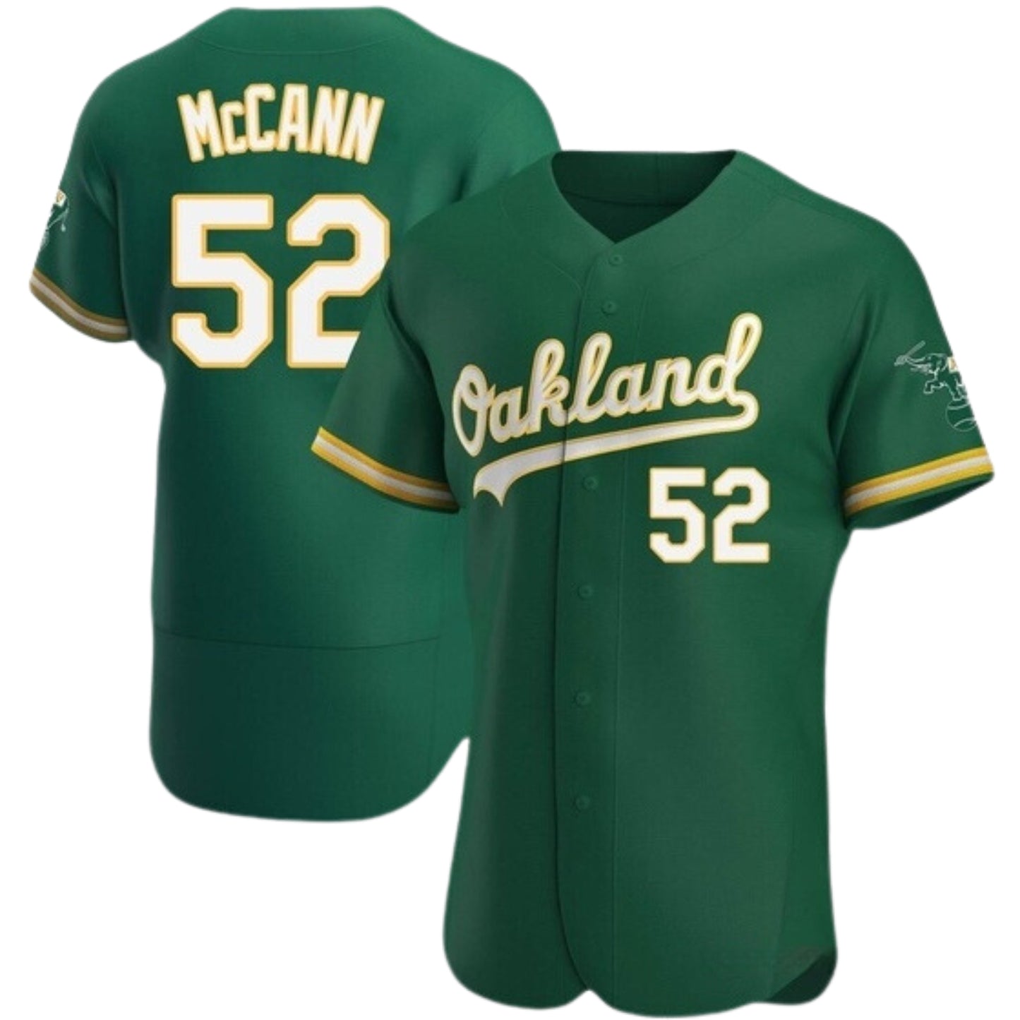 MLB Kyle McCann Oakland Athletics 52 Jersey