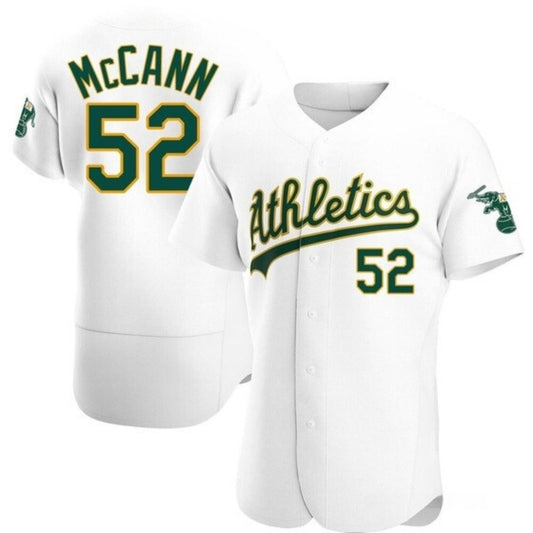 MLB Kyle McCann Oakland Athletics 52 Jersey