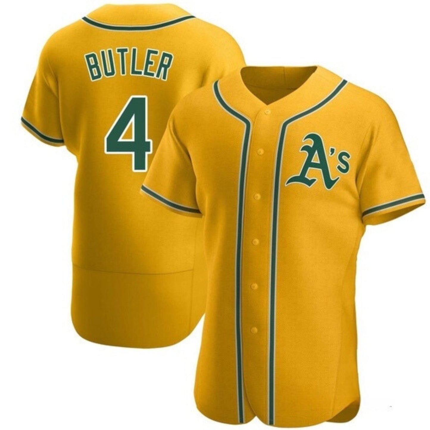 MLB Lawrence Butle Oakland Athletics 4 Jersey