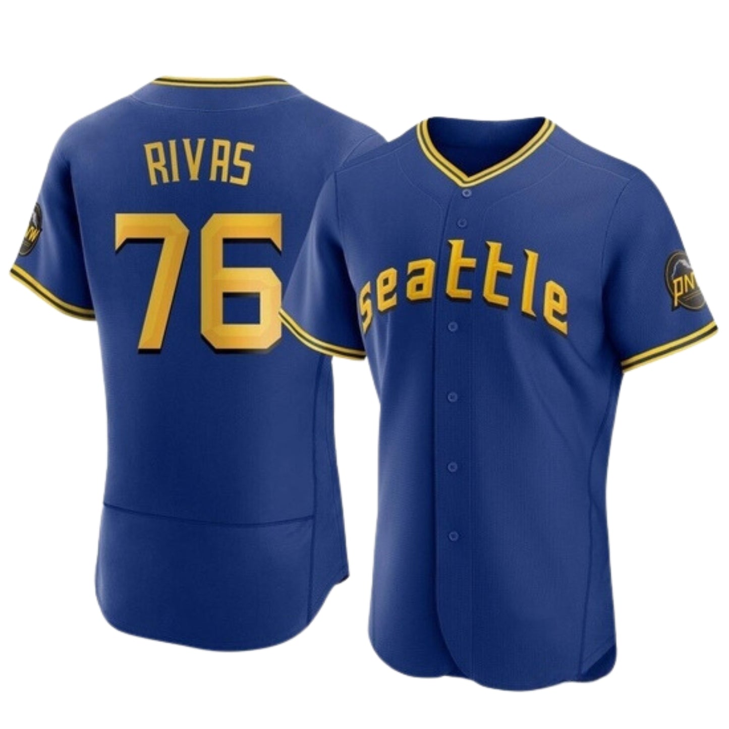 MLB Leo Rivas Seattle Mariners 76 Jersey