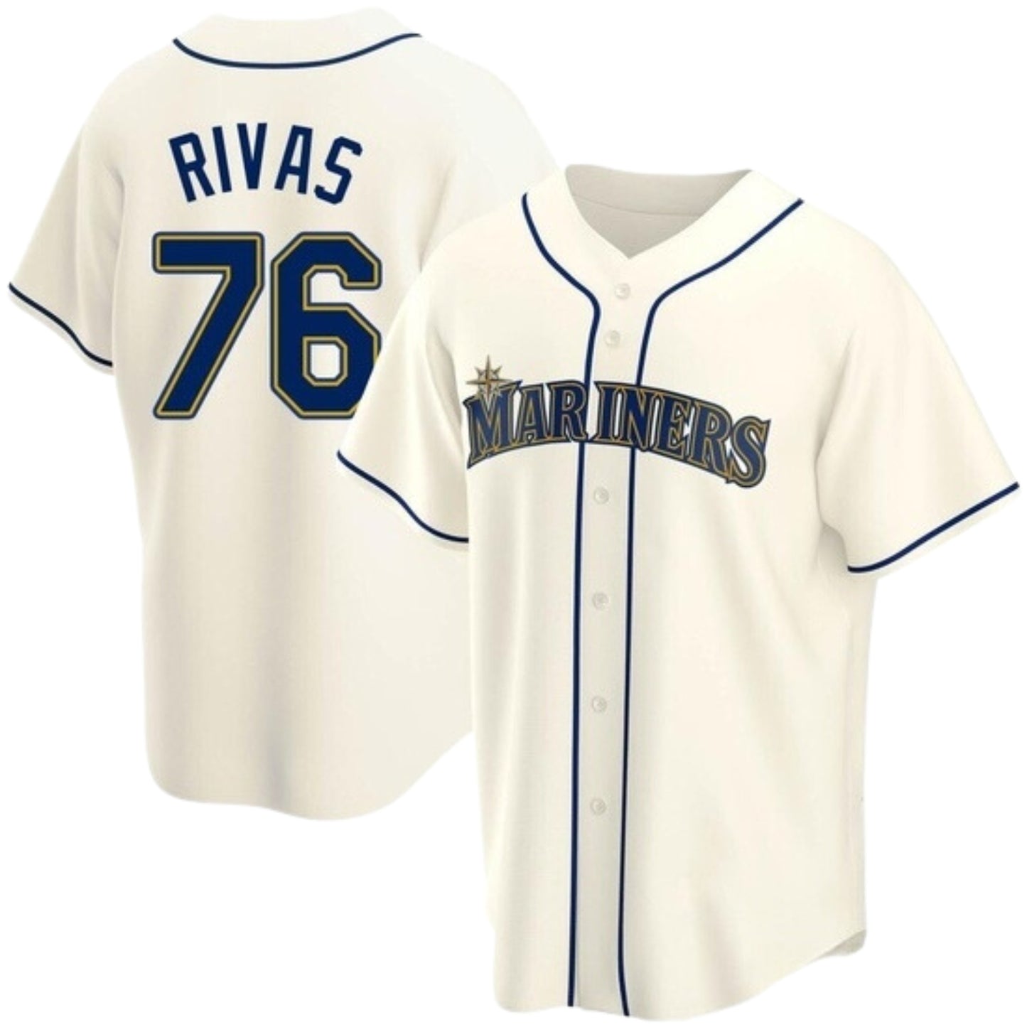 MLB Leo Rivas Seattle Mariners 76 Jersey