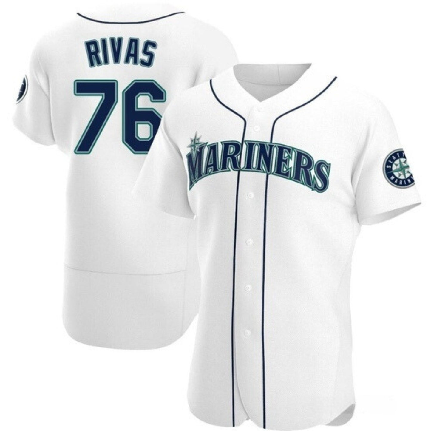 MLB Leo Rivas Seattle Mariners 76 Jersey