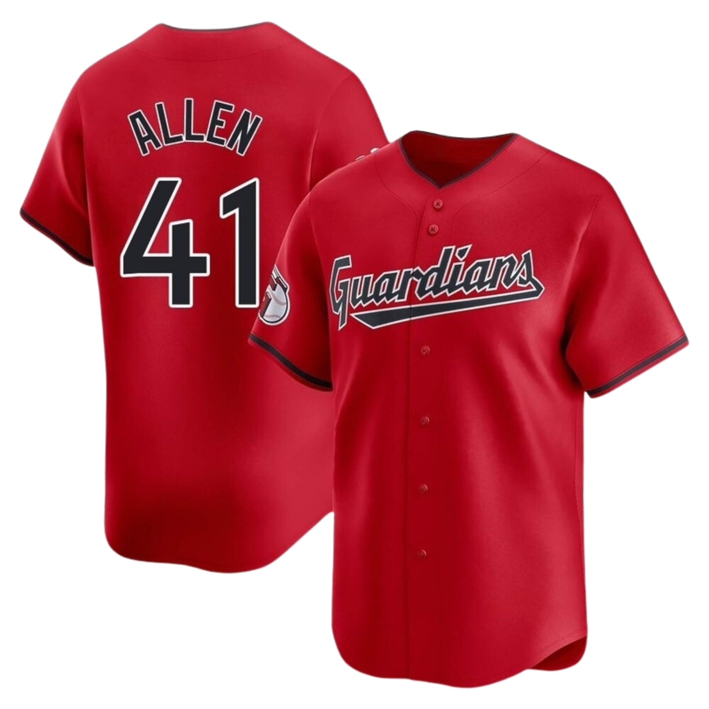 MLB Logan Allen Cleveland Guardians 41 Jersey