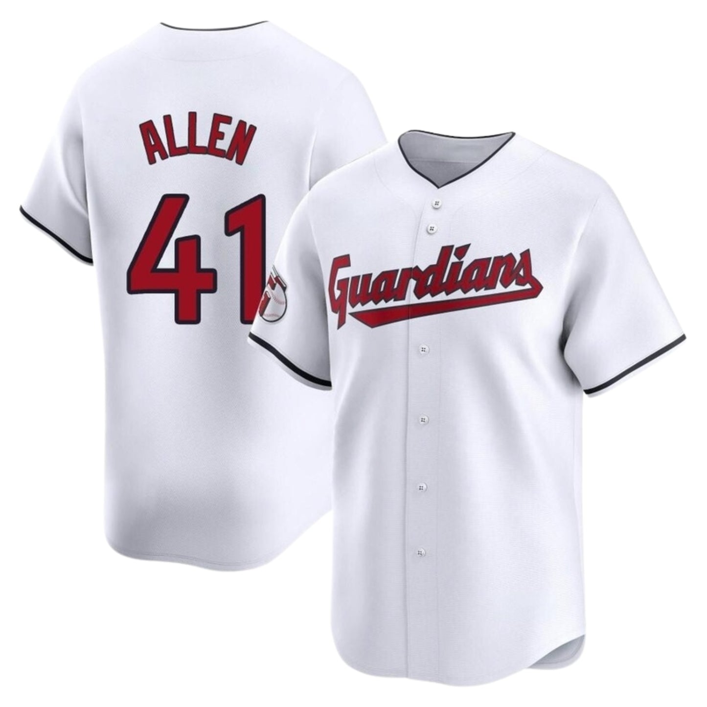 MLB Logan Allen Cleveland Guardians 41 Jersey