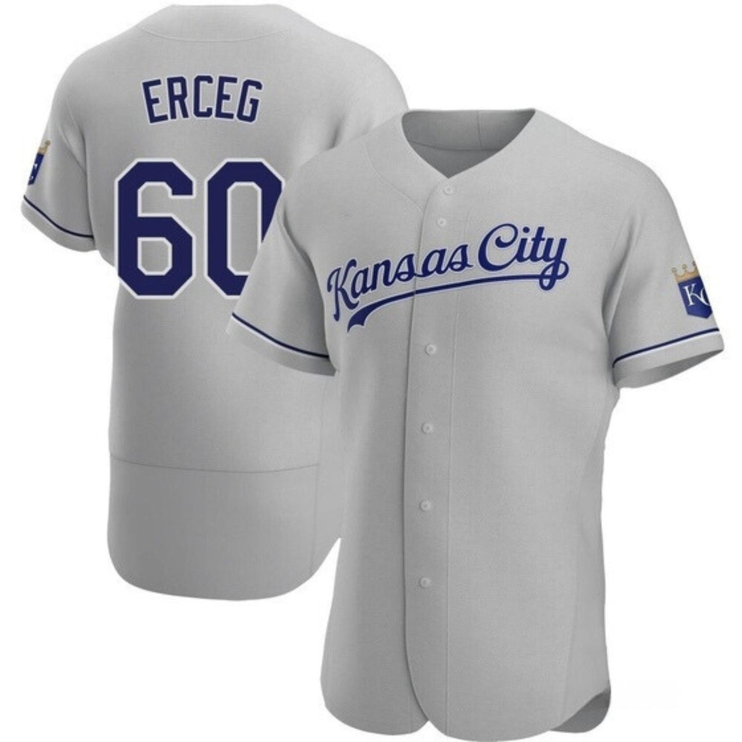 MLB Lucas Erceg Kansas City Royals 60 Jersey