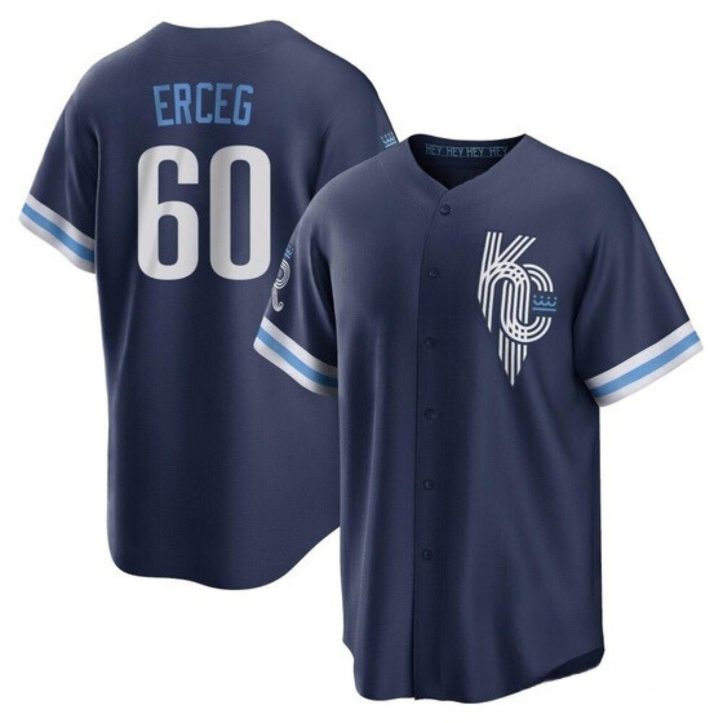 MLB Lucas Erceg Kansas City Royals 60 Jersey