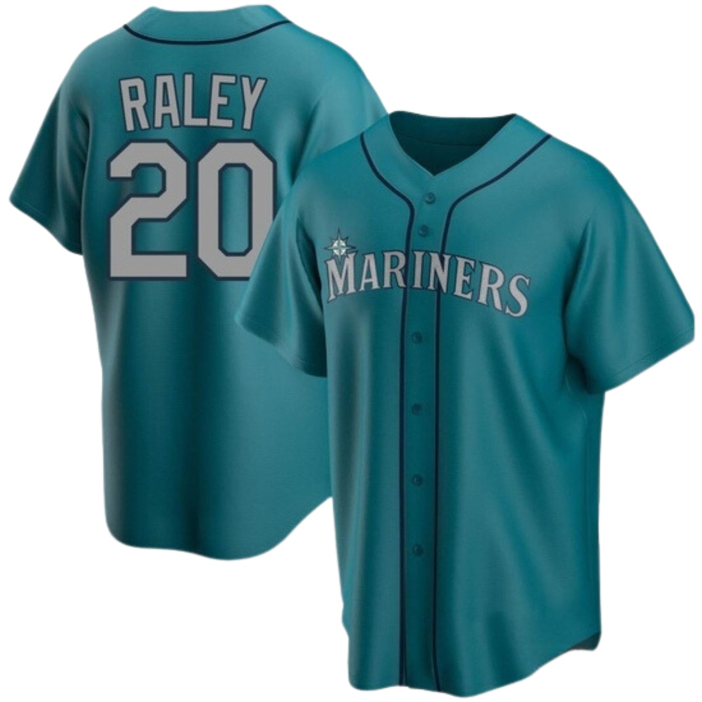 MLB Luke Raley Seattle Mariners 20 Jersey