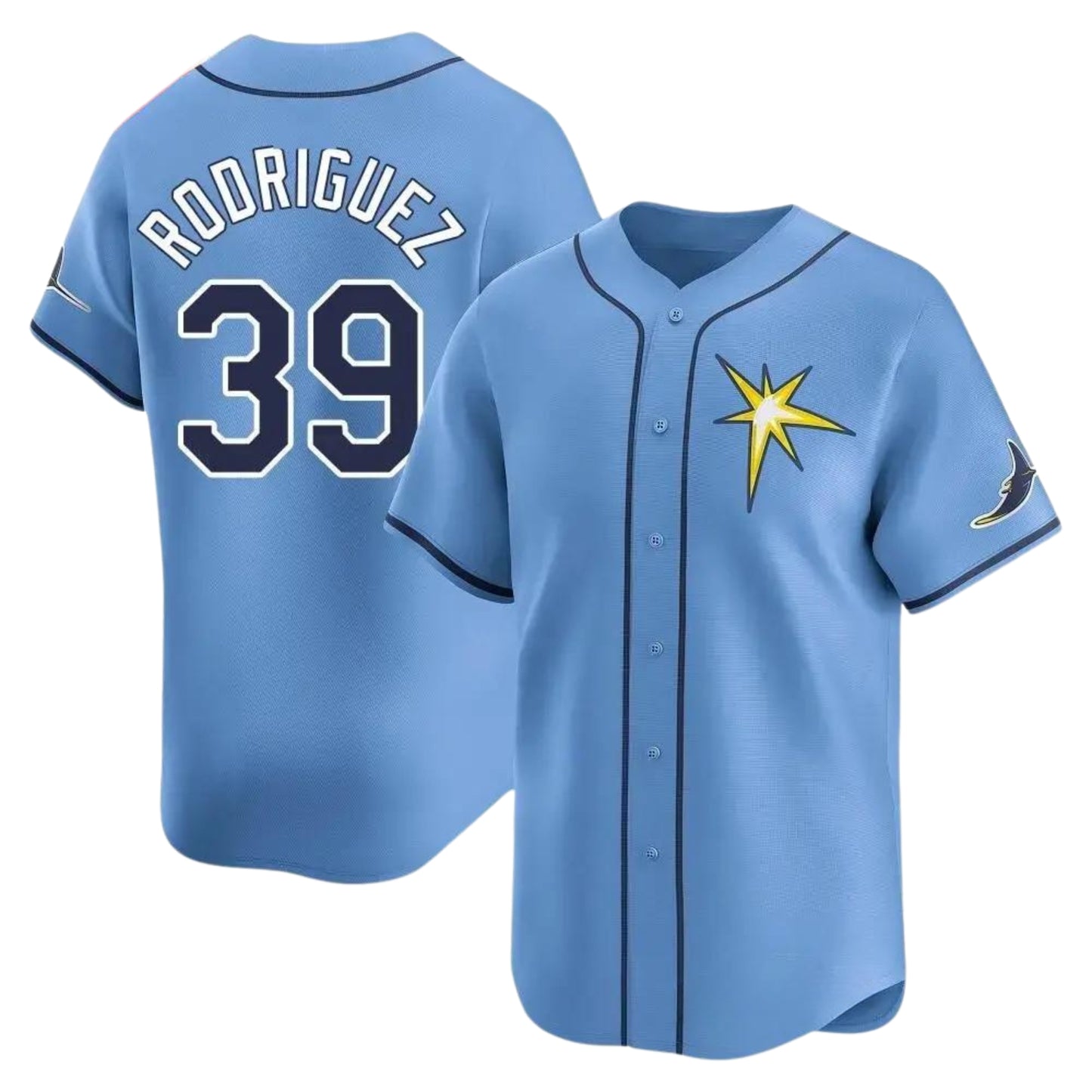 MLB Manuel Rodriguez Tampa Bay Rays 39 Jersey