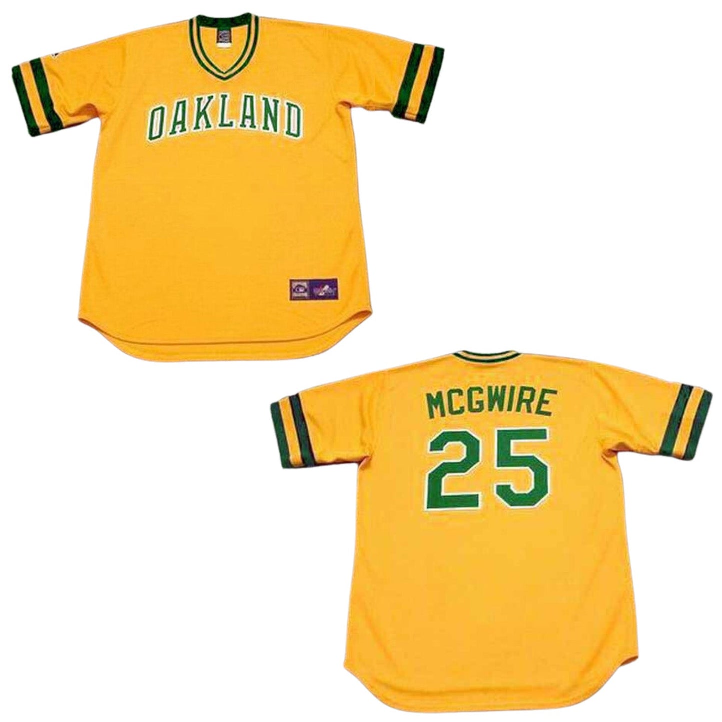 MLB Mark McGwire Oakland Athletics 25 Jersey