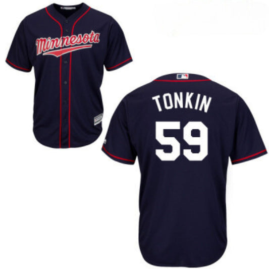 MLB Michael Tonkin Minnesota Twins 59 Jersey