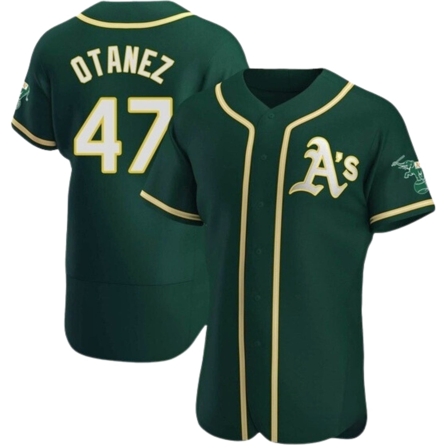 MLB Michel Otañez Oakland Athletics 47 Jersey