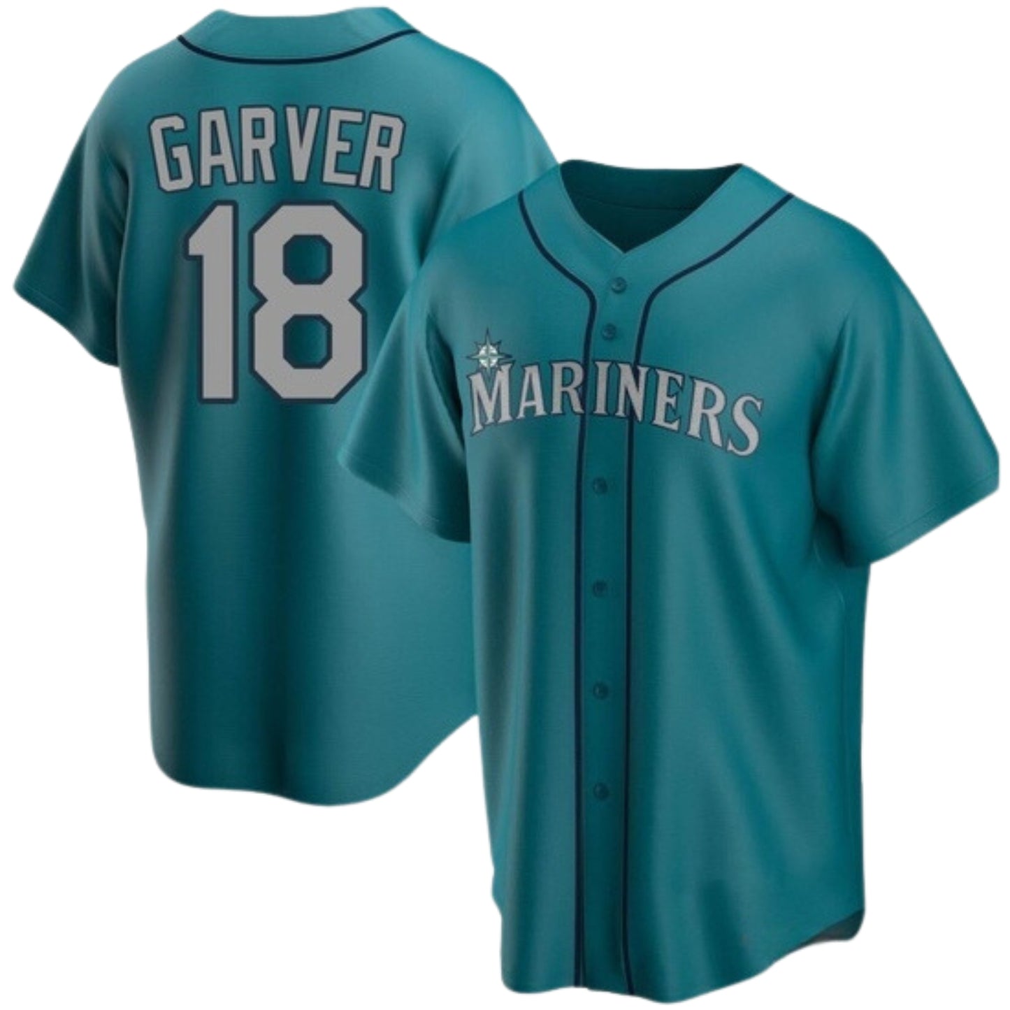 MLB Mitch Garver Seattle Mariners 18 Jersey