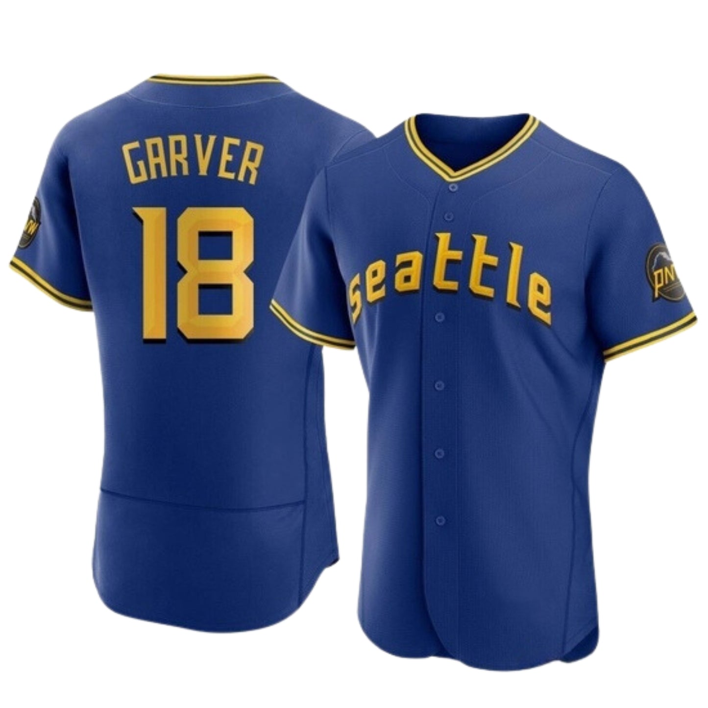 MLB Mitch Garver Seattle Mariners 18 Jersey