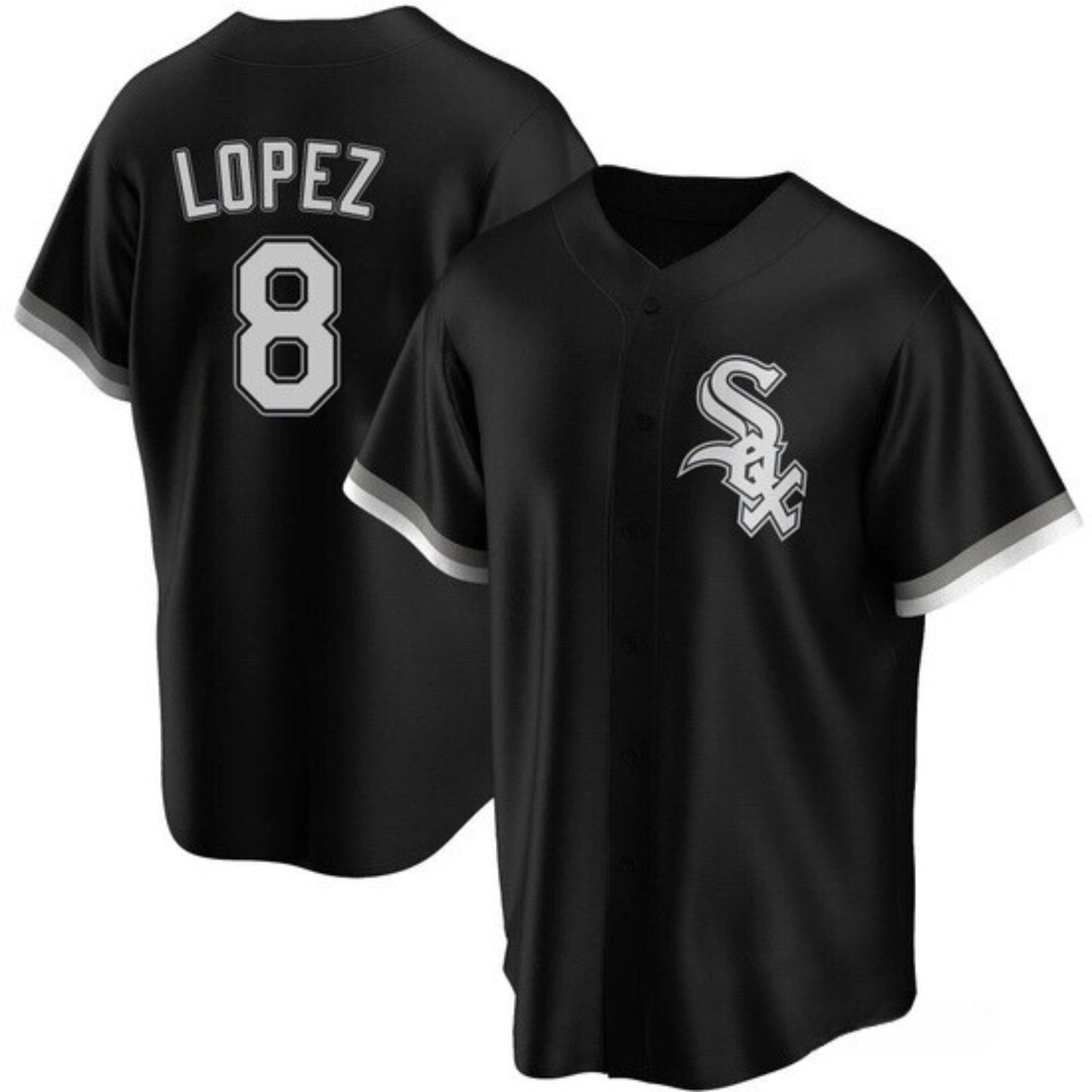 MLB Nicky Lopez Chicago White Sox 8 Jersey