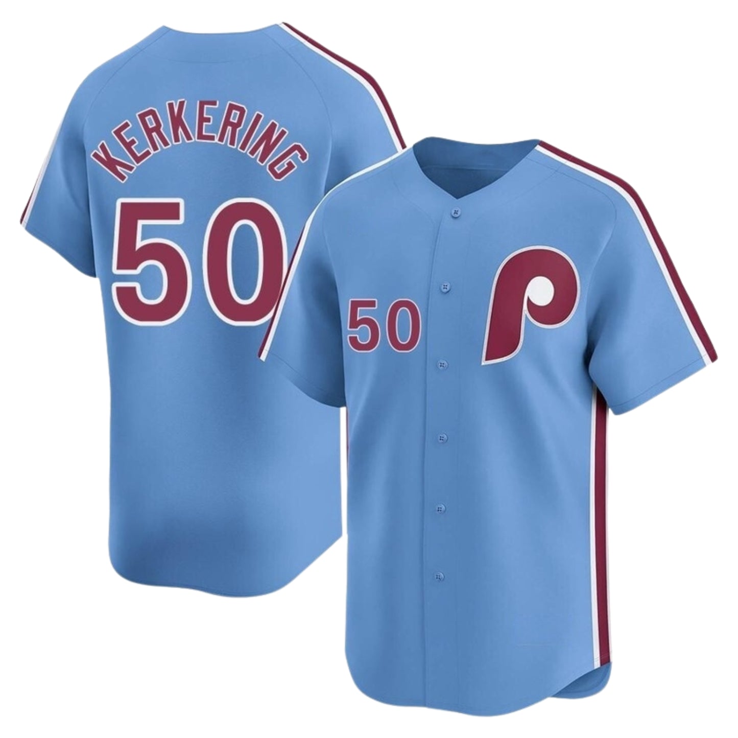 MLB Orion Kerkering Philadelphia Phillies 50 Jersey