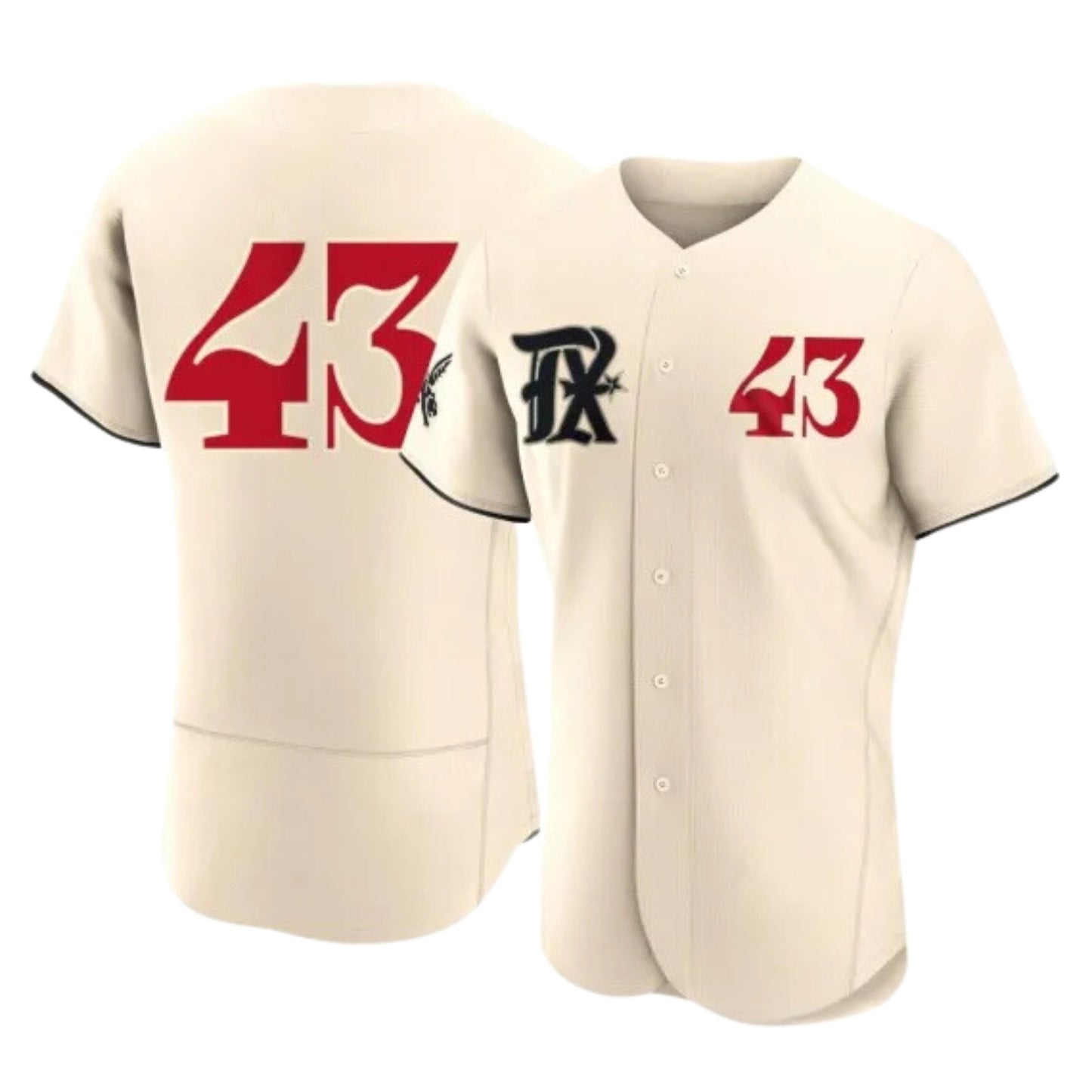 MLB Owen White Texas Rangers 43 Jersey