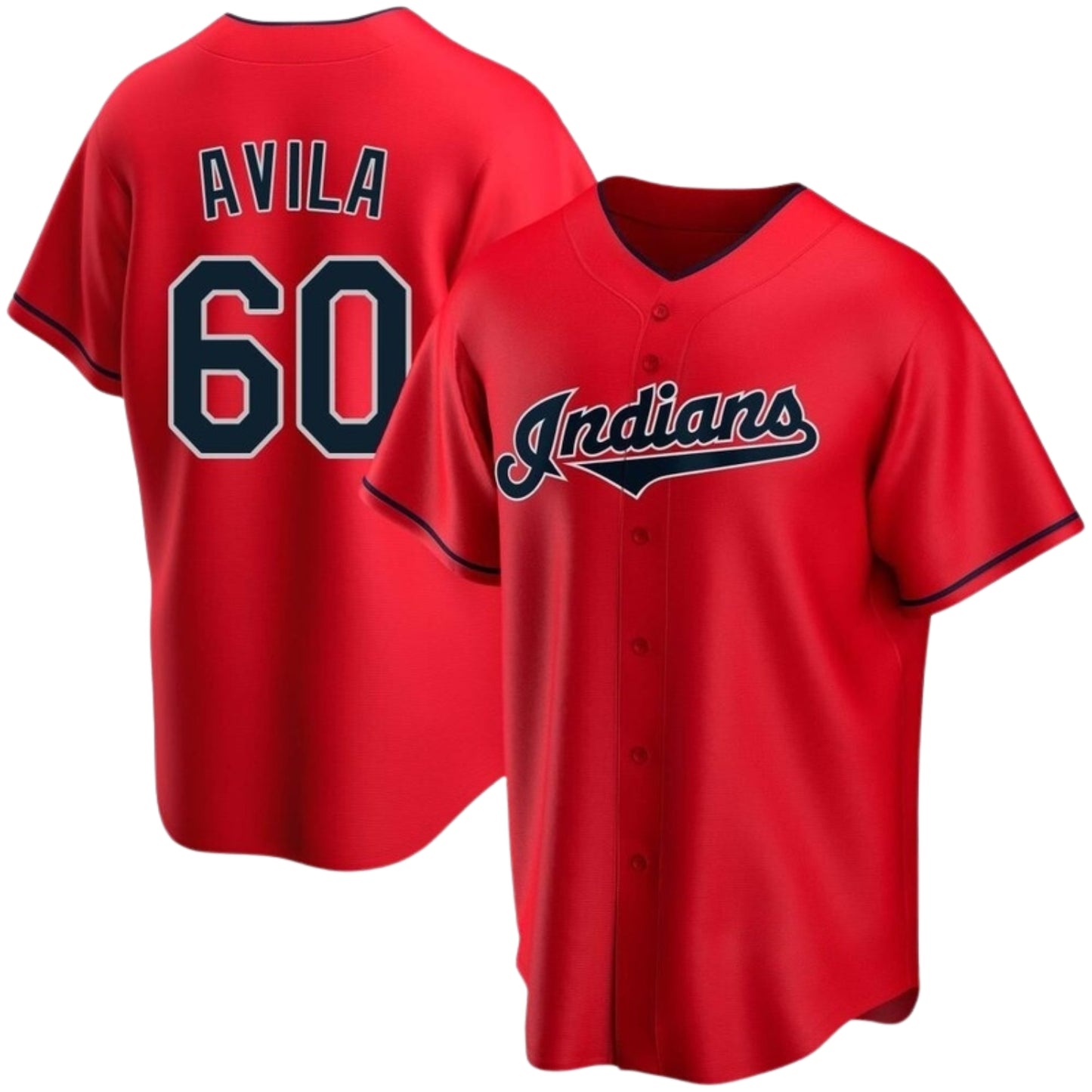 MLB Pedro Avila Cleveland Guardian 60 Jersey