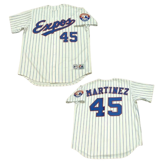 MLB Pedro Martinez Montreal Expos 45 Jersey