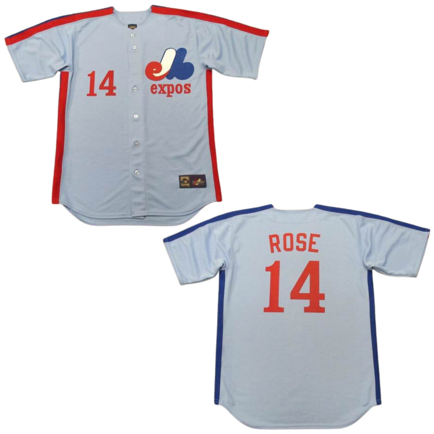 MLB Pete Rose Montreal Expos 14 Jersey