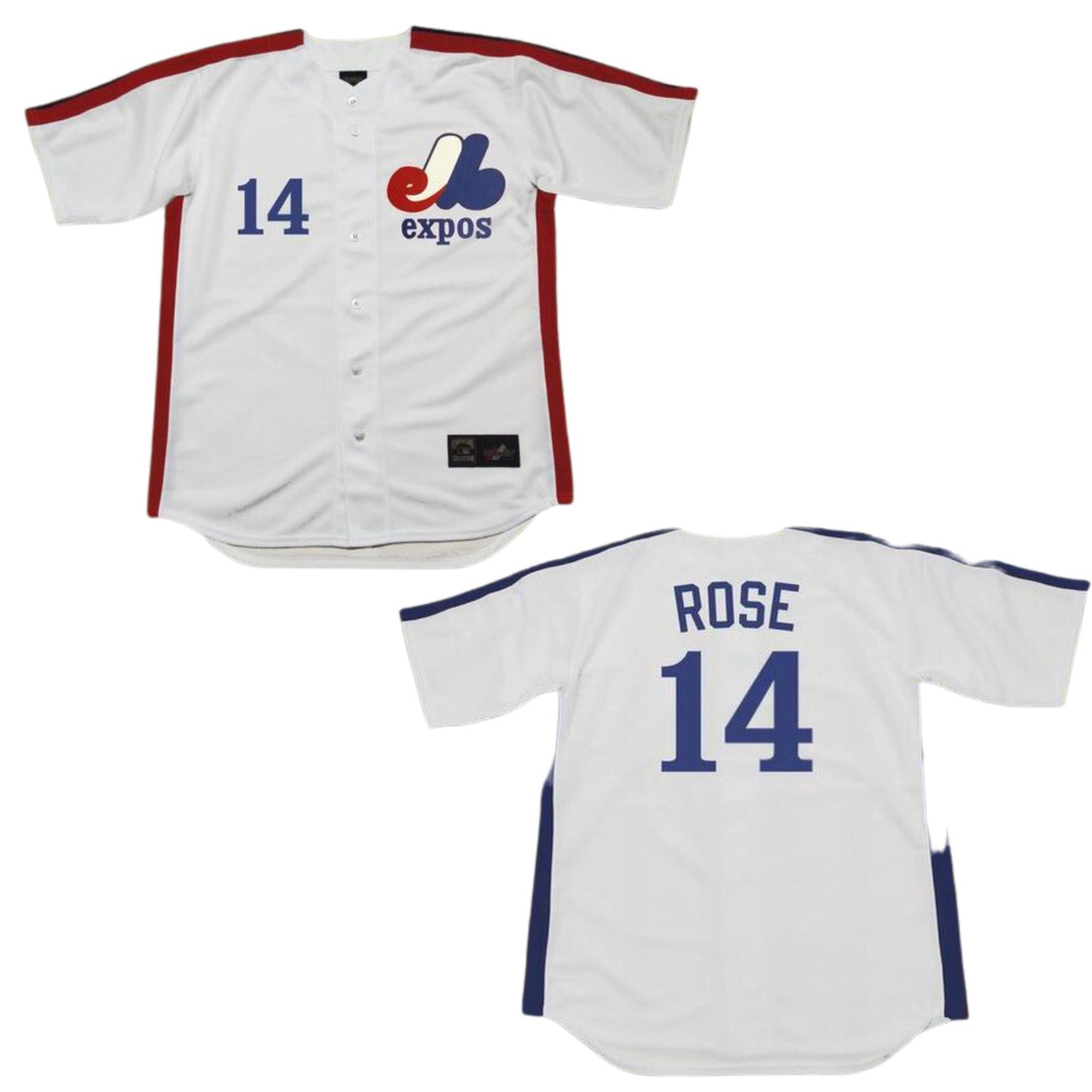 MLB Pete Rose Montreal Expos 14 Jersey