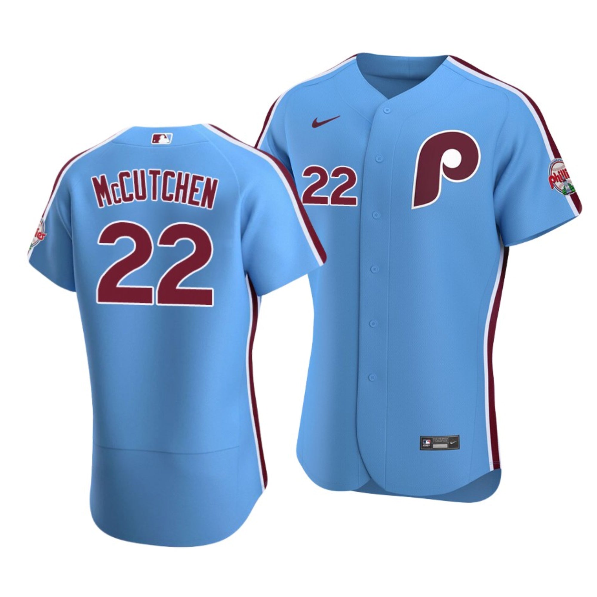 MLB Philadelphia Phillies Andrew McCutchen 22 Jersey The Jersey King