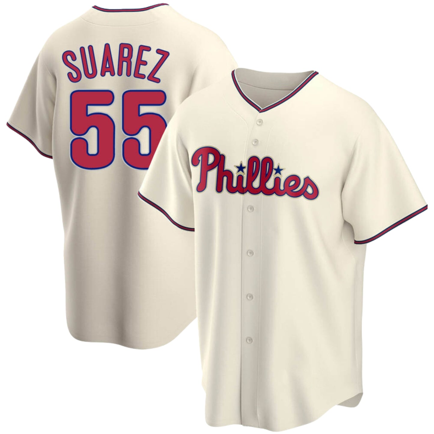 MLB Ranger Suárez Philadelphia Phillies 55 Jersey