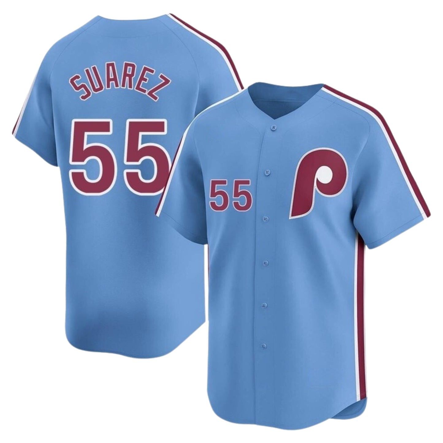 MLB Ranger Suárez Philadelphia Phillies 55 Jersey