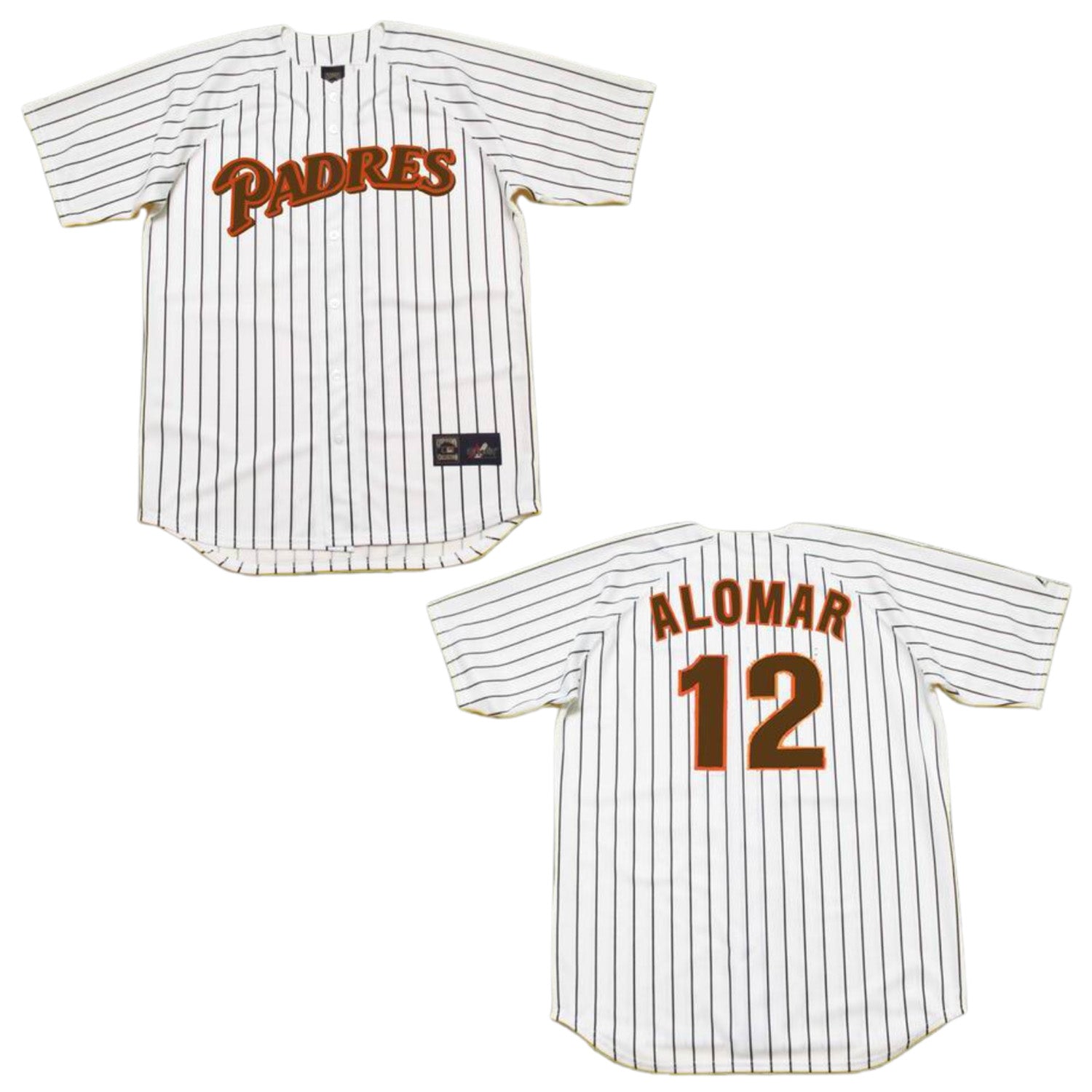 MLB Roberto Alomar San Diego Padres 12 Jersey – The Jersey King