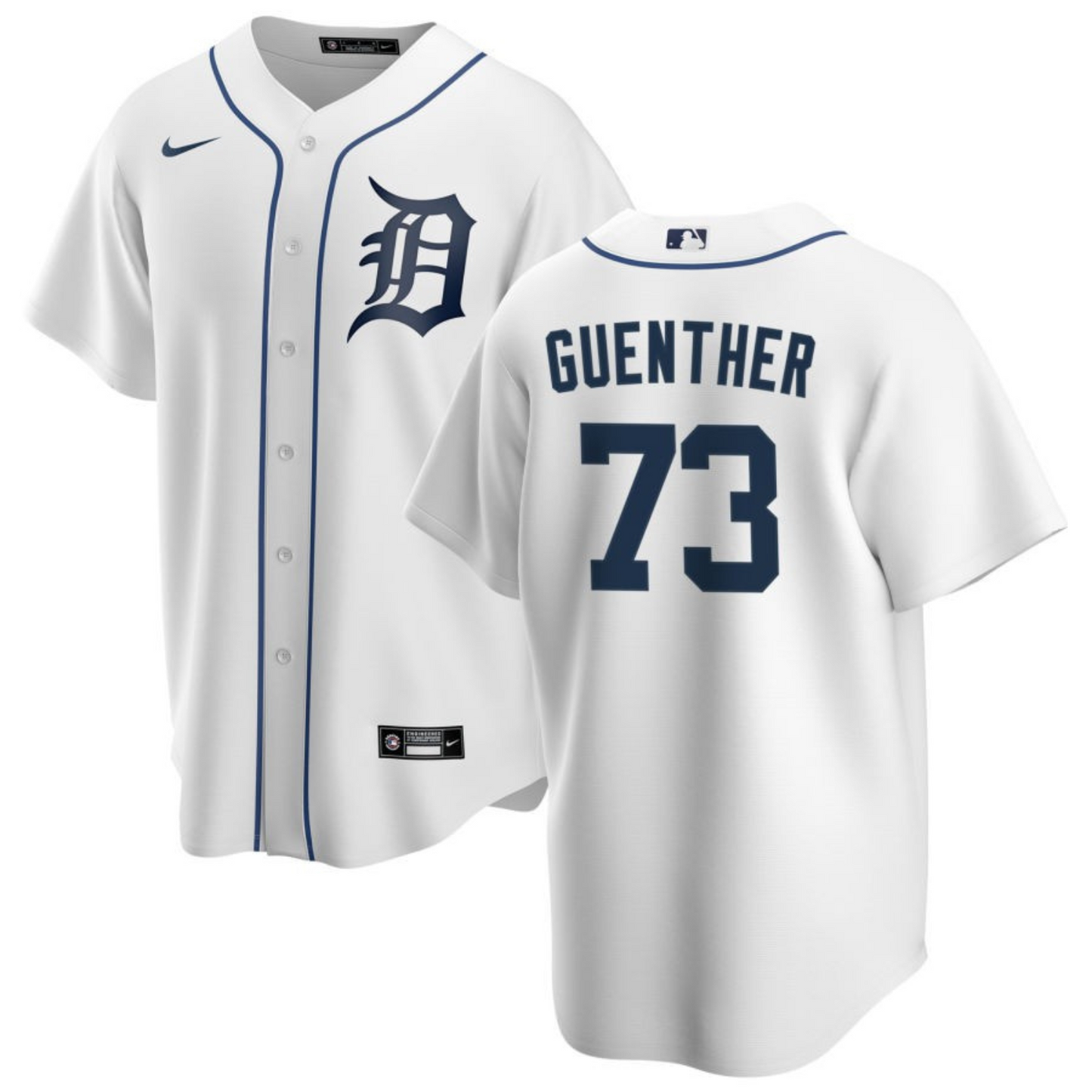 MLB Sean Guenther Detroit Tigers 73 Jersey