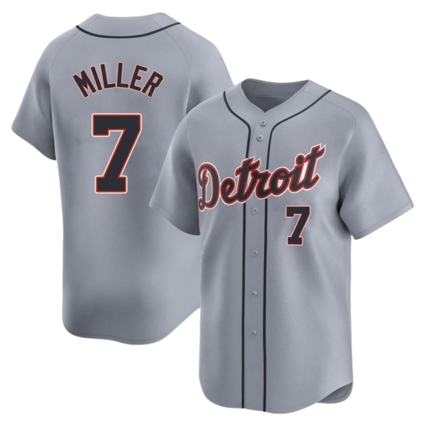 MLB Shelby Miller Detroit Tigers 7 Jersey