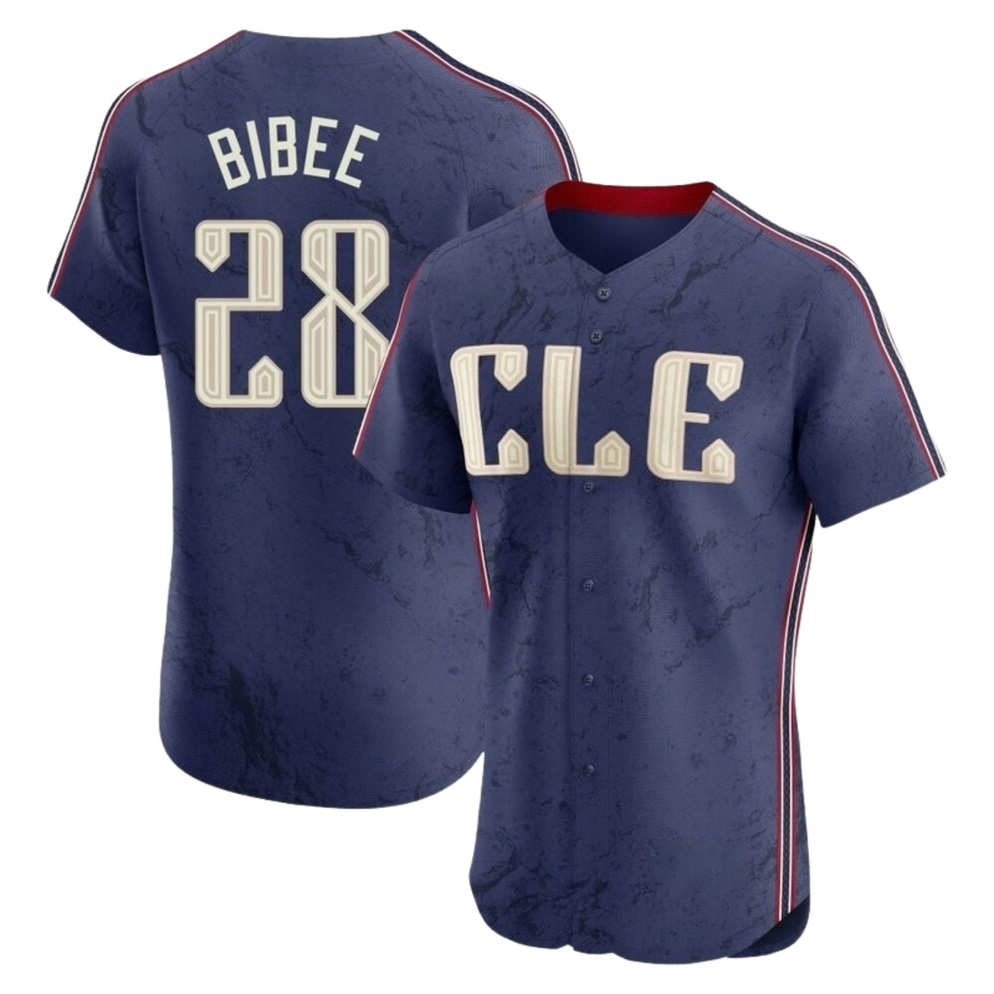 MLB Tanner Bibee Cleveland Guardians 28 Jersey