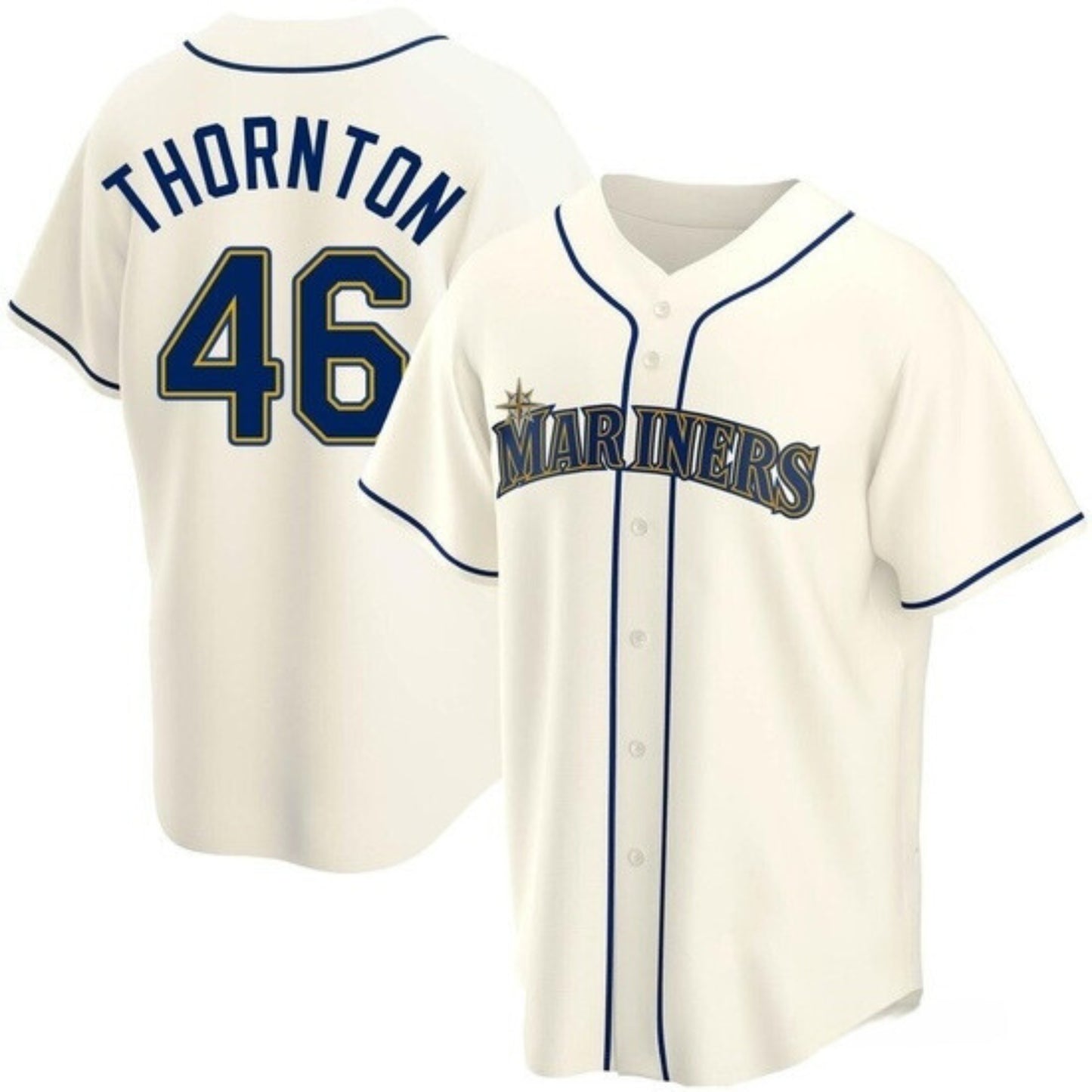 MLB Trent Thornton Seattle Mariners 46 Jersey