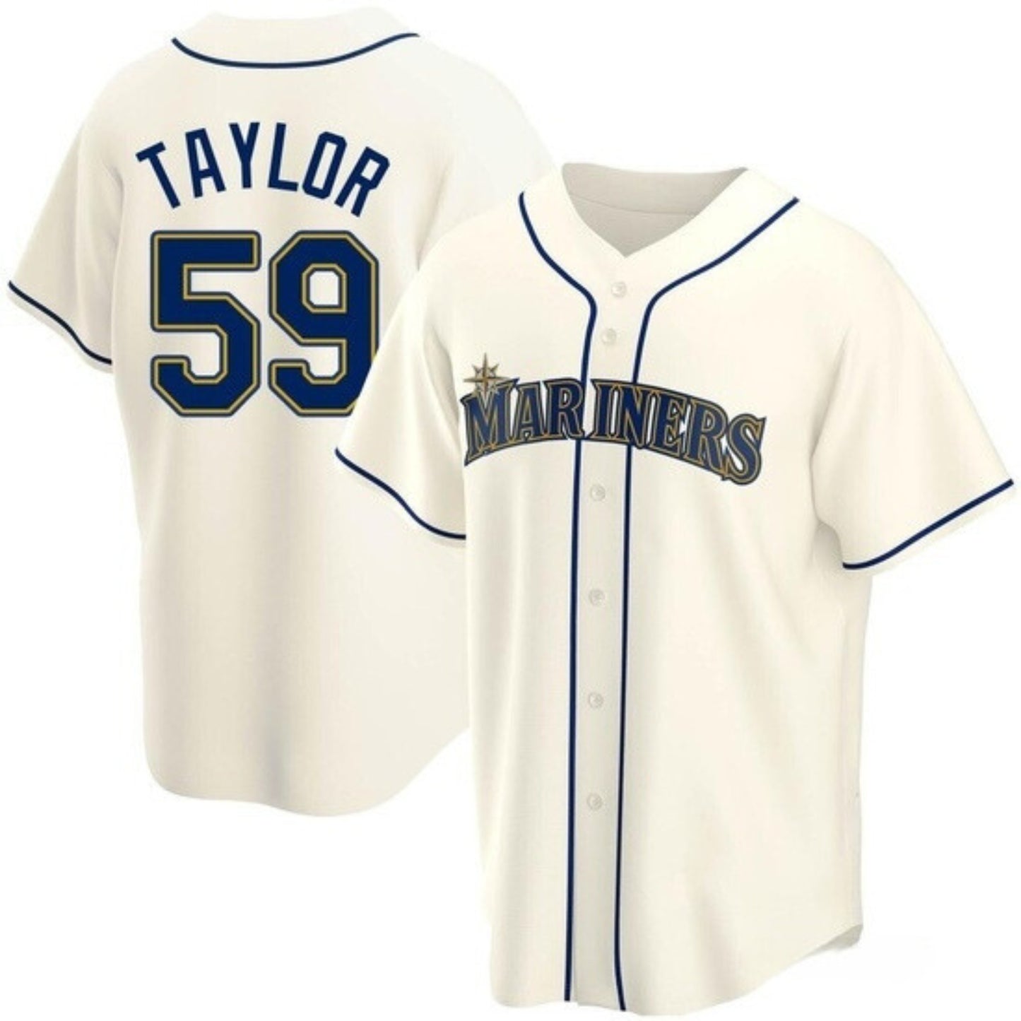 MLB Troy Taylor Seattle Mariners 59 Jersey