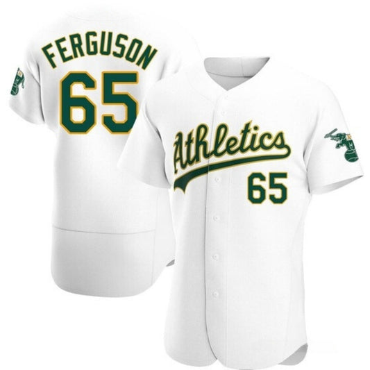 MLB Tyler Ferguson Oakland Athletics 65 Jersey