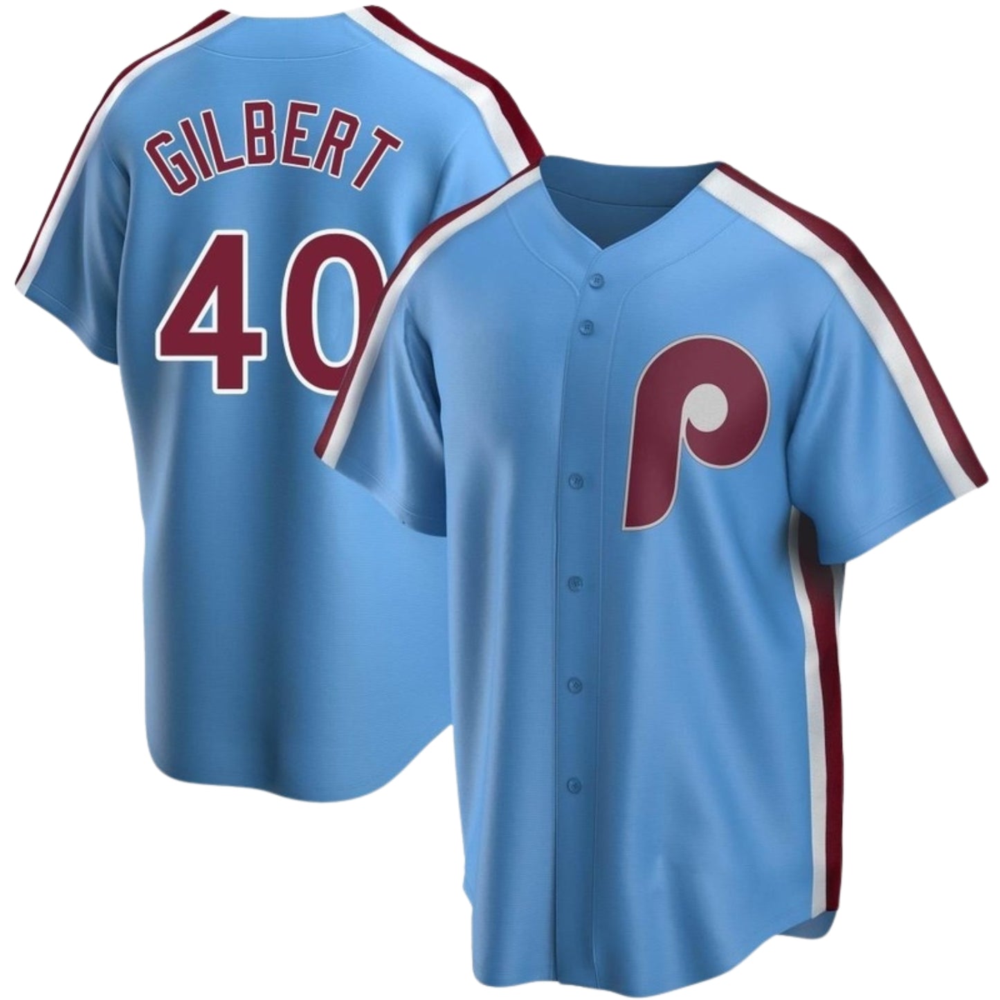 MLB Tyler Gilbert Philadelphia Phillies 40 Jersey