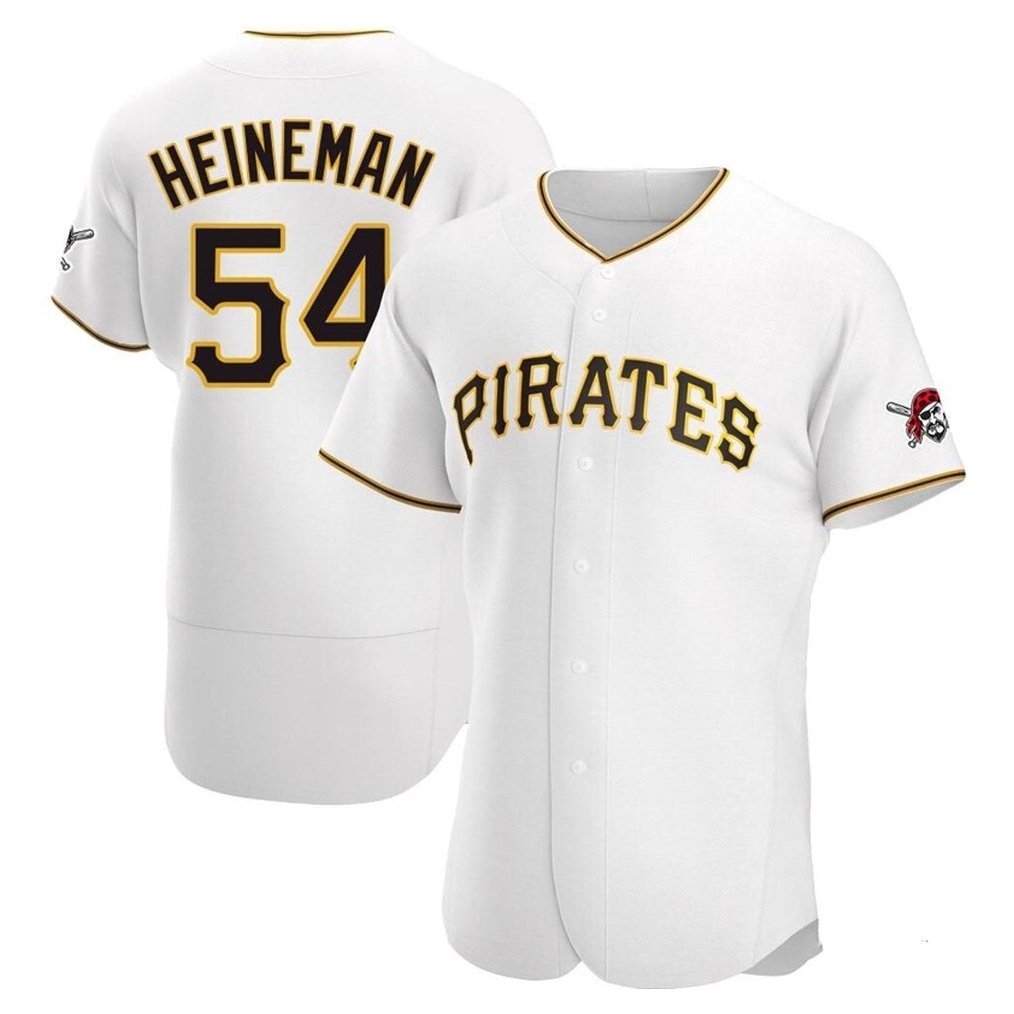 MLB Tyler Heineman Pittsburgh Pirates 54 Jersey