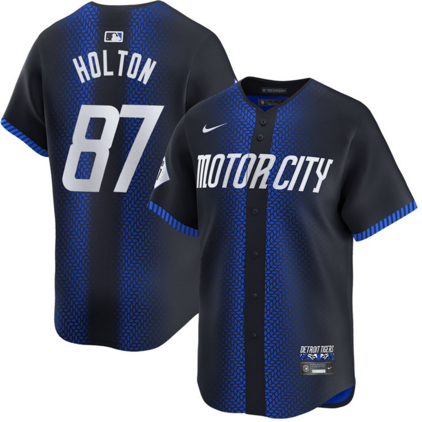 MLB Tyler Holton Detroit Tigers 87 Jersey