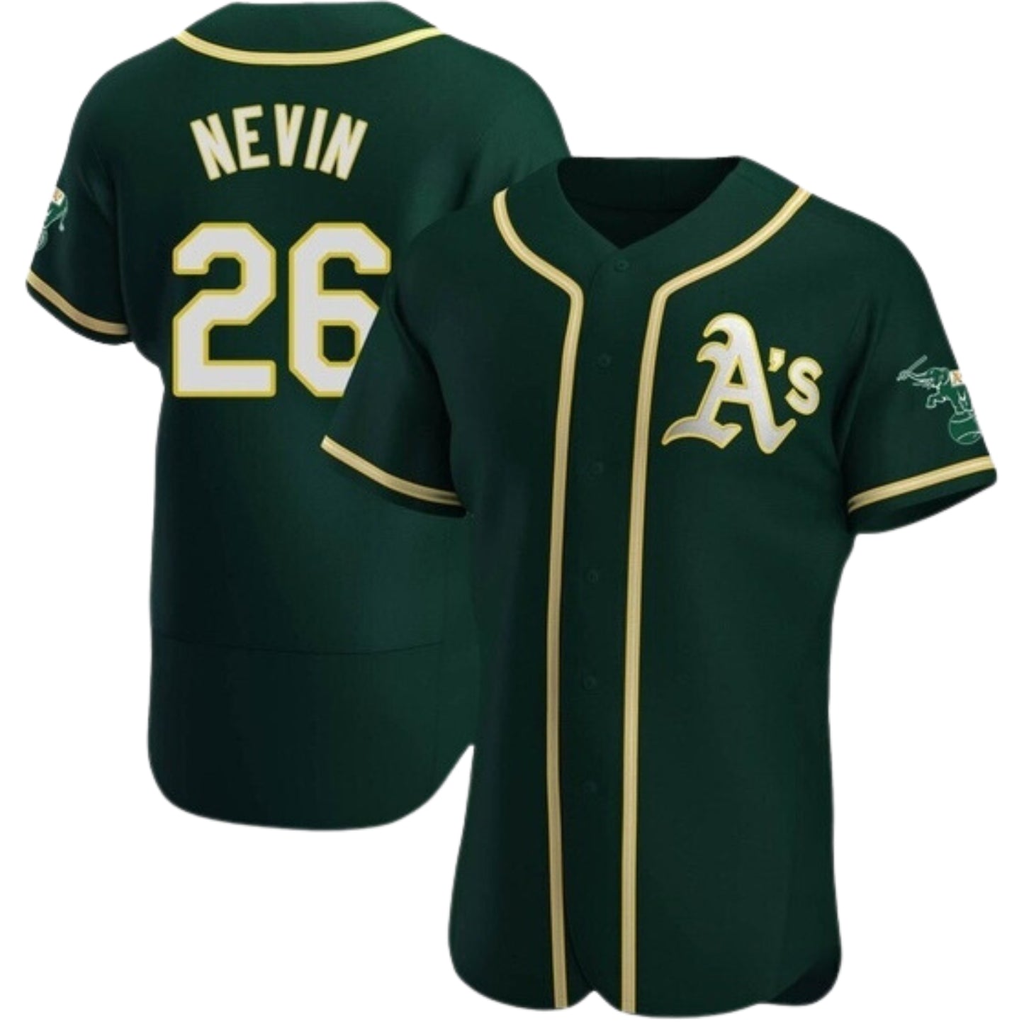 MLB Tyler Nevin Oakland Athletics 26 Jersey